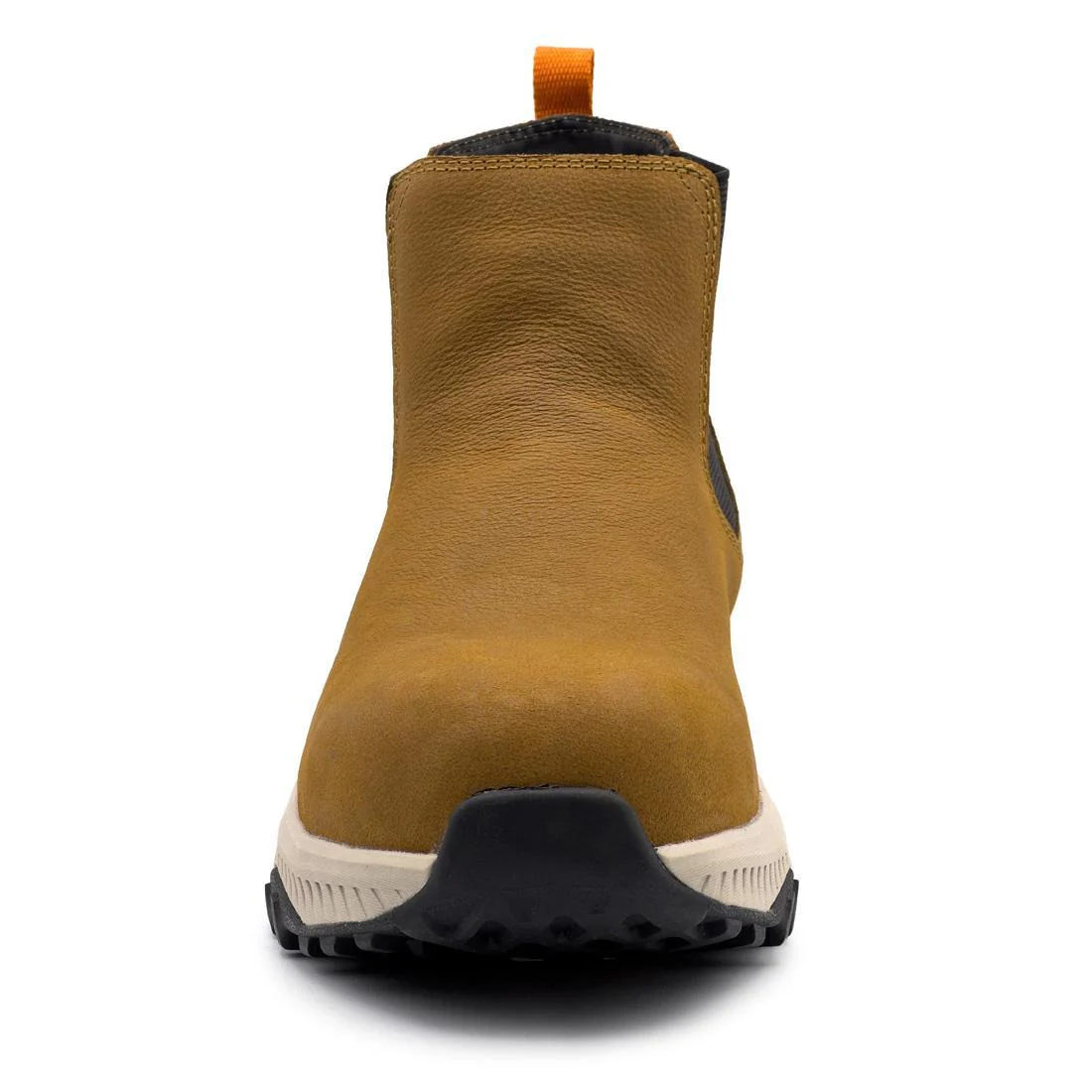 Summit Trail Women’s Composite Toe Chelsea Work Boot – Light Brown - Image 4