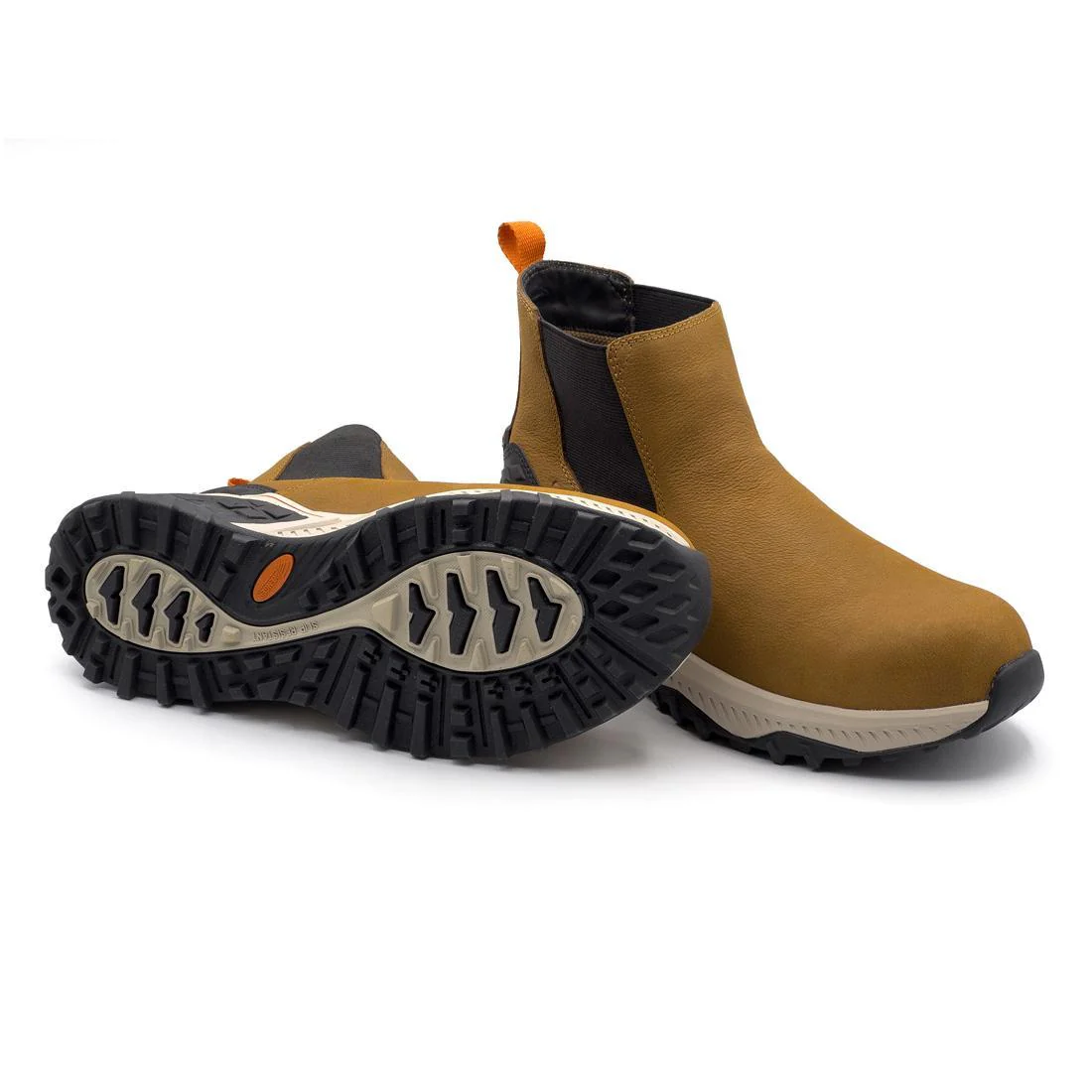 Summit Trail Women’s Composite Toe Chelsea Work Boot – Light Brown - Image 7
