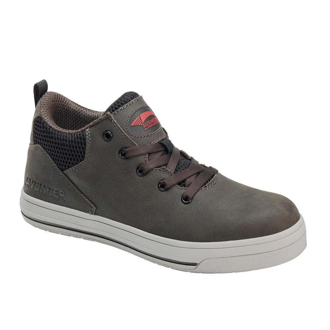 Swarm Aluminum Toe SD10 Work Shoes – Grey - Image 2