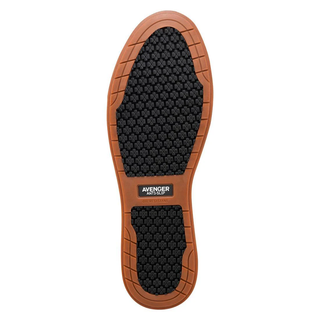 Swarm Aluminum Toe SD10 Work Shoes – Brown - Image 3