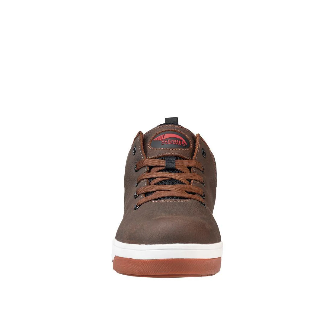 Swarm Aluminum Toe SD10 Work Shoes – Brown - Image 4