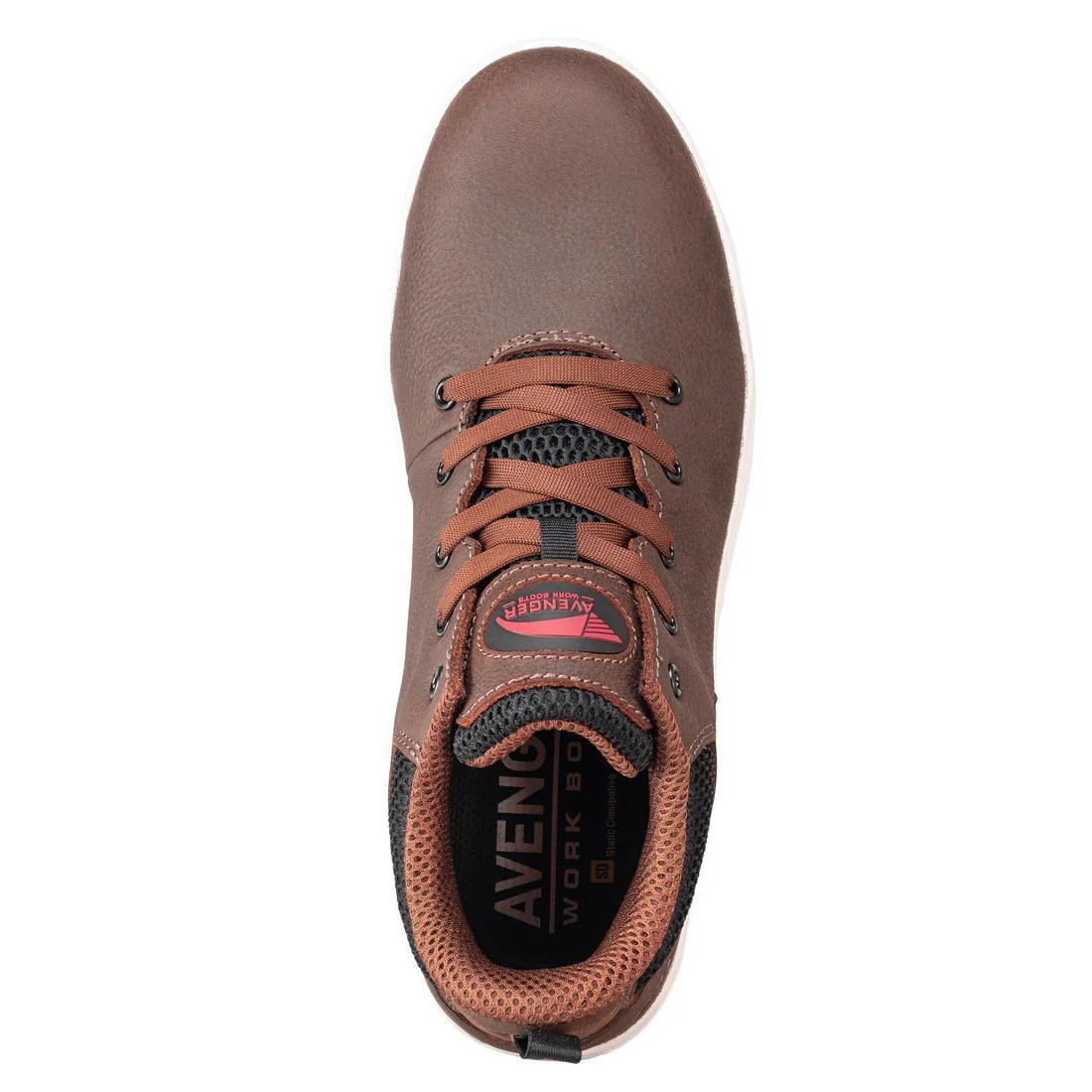 Swarm Aluminum Toe SD10 Work Shoes – Brown - Image 7