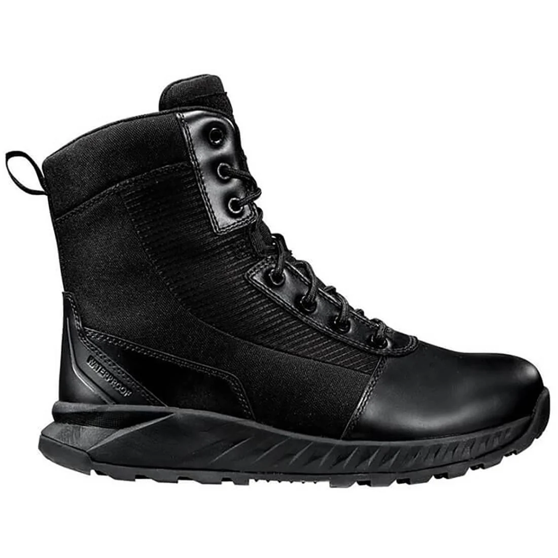Black Diamond  8" Waterproof Side Zip Composite-Toe Tactical Work Boot Black