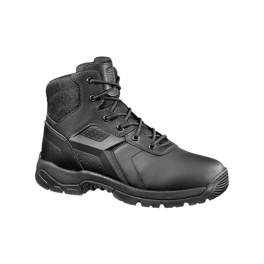 Black Diamond  6" Side Zip Waterproof Composite Toe Tactical Work Boot Black - Image 2