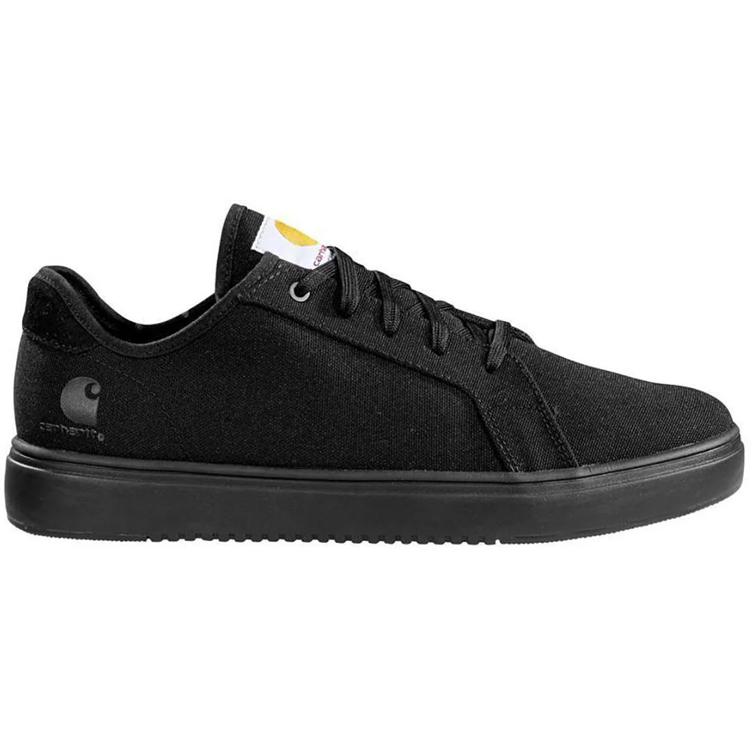 3" Detroit ESD Canvas Nano-Toe Sneaker Black
