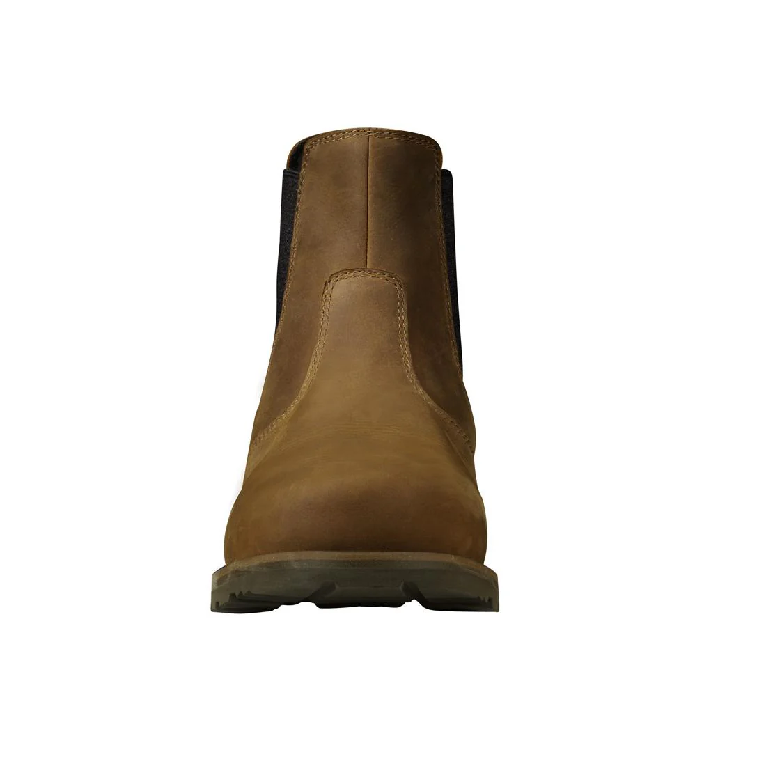 5" Frontier Water Resistant Chelsea Steel-Toe Boot Brown Nubuck - Image 4