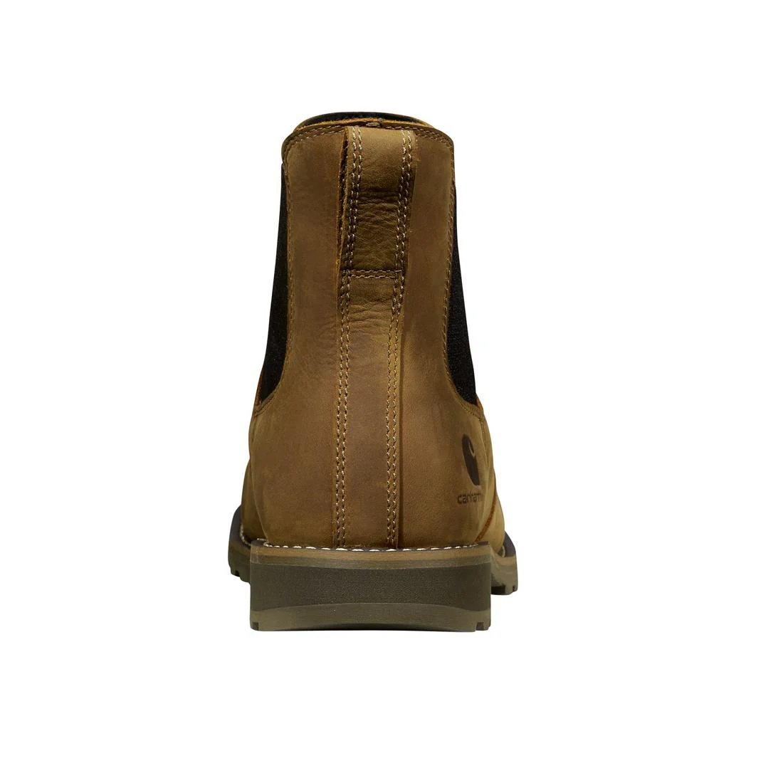 5" Frontier Water Resistant Chelsea Steel-Toe Boot Brown Nubuck - Image 5