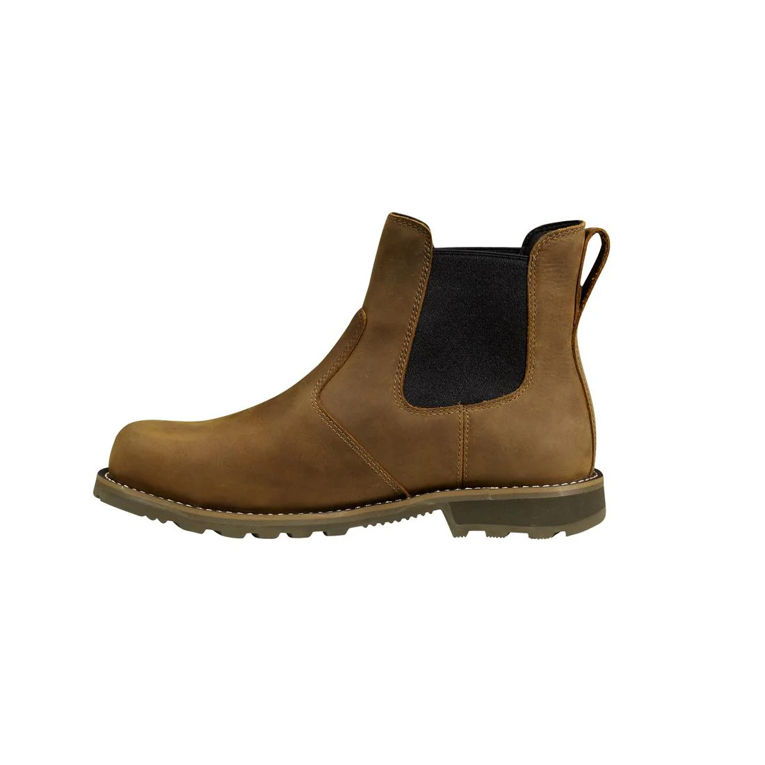 5" Frontier Water Resistant Chelsea Steel-Toe Boot Brown Nubuck - Image 6
