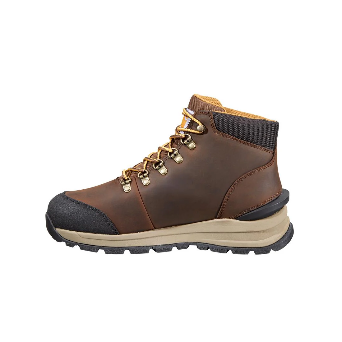 5" Gilmore Alloy-Toe Waterproof Work Boot Dark Brown - Image 6