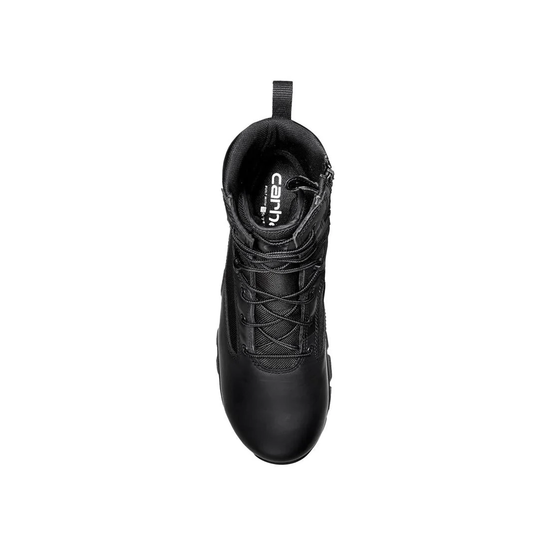 8" Gilmore Waterproof Side Zip Soft Toe Boot Black - Image 8