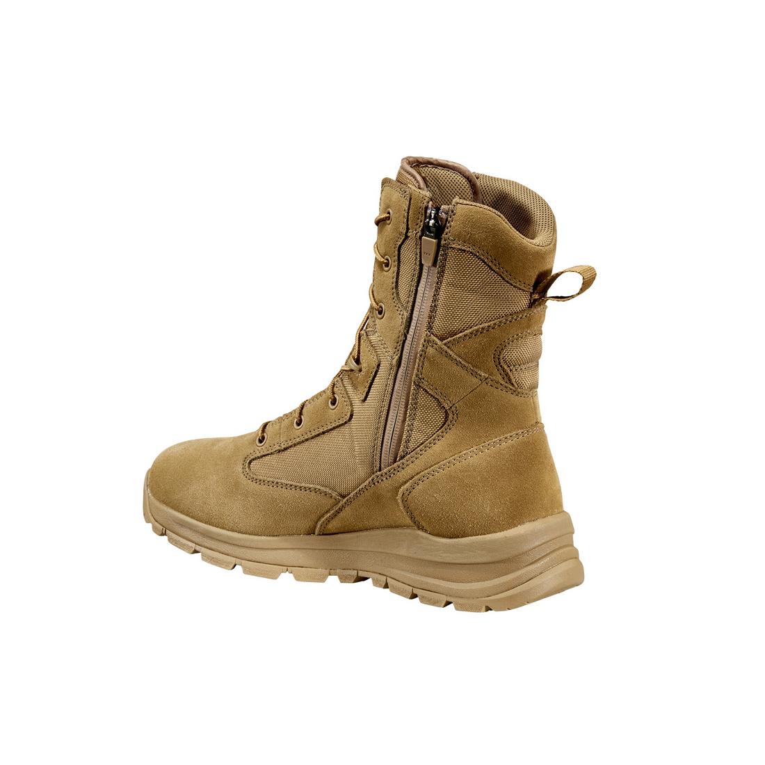 8" Gilmore Waterproof Side Zip Soft Toe Boot Coyote - Image 5