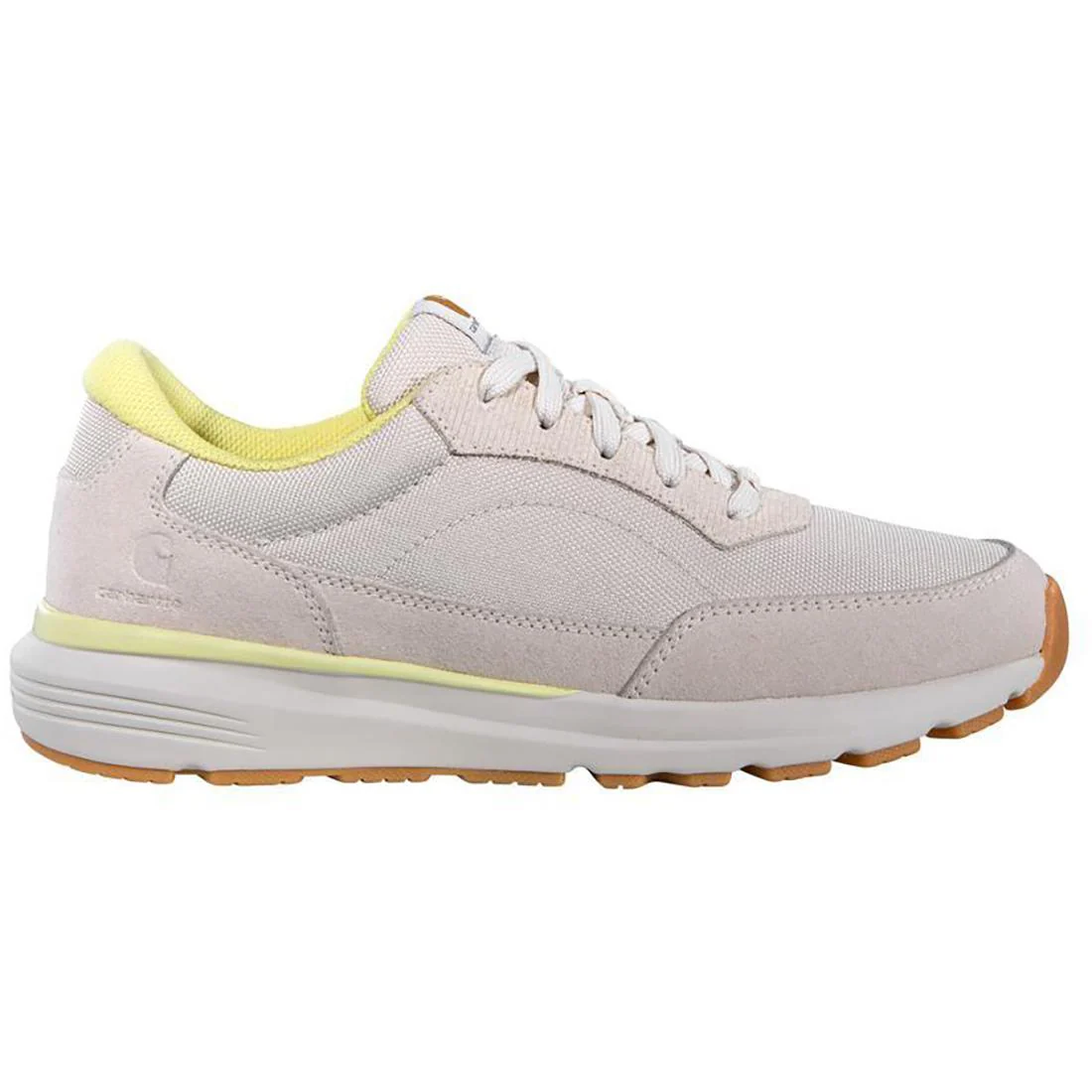Greenfield Women's EH Soft-Toe Sneaker White/Yellow