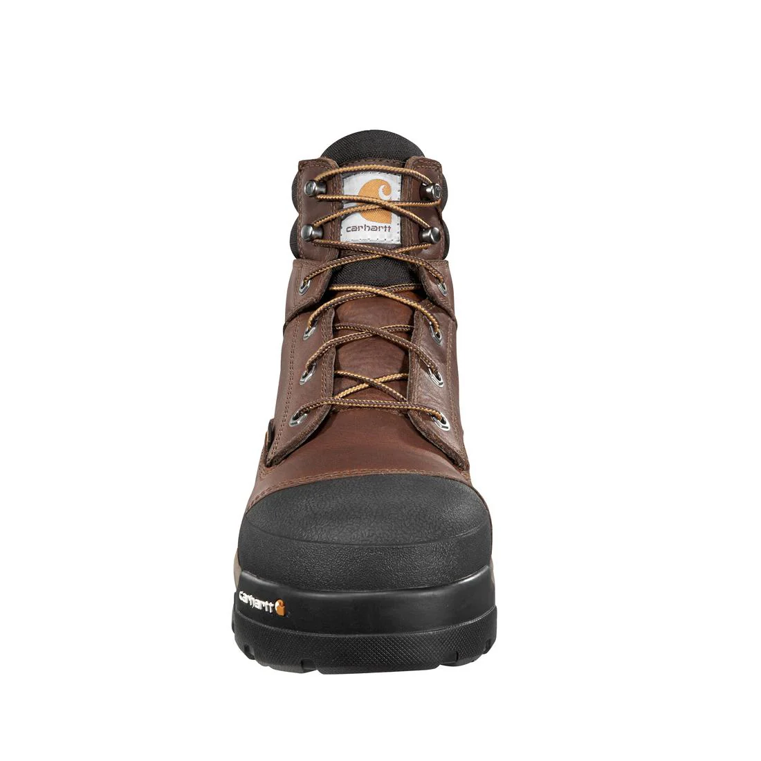 6" Ground Force Waterproof Composite Toe Work Boot Red Brown - Image 4