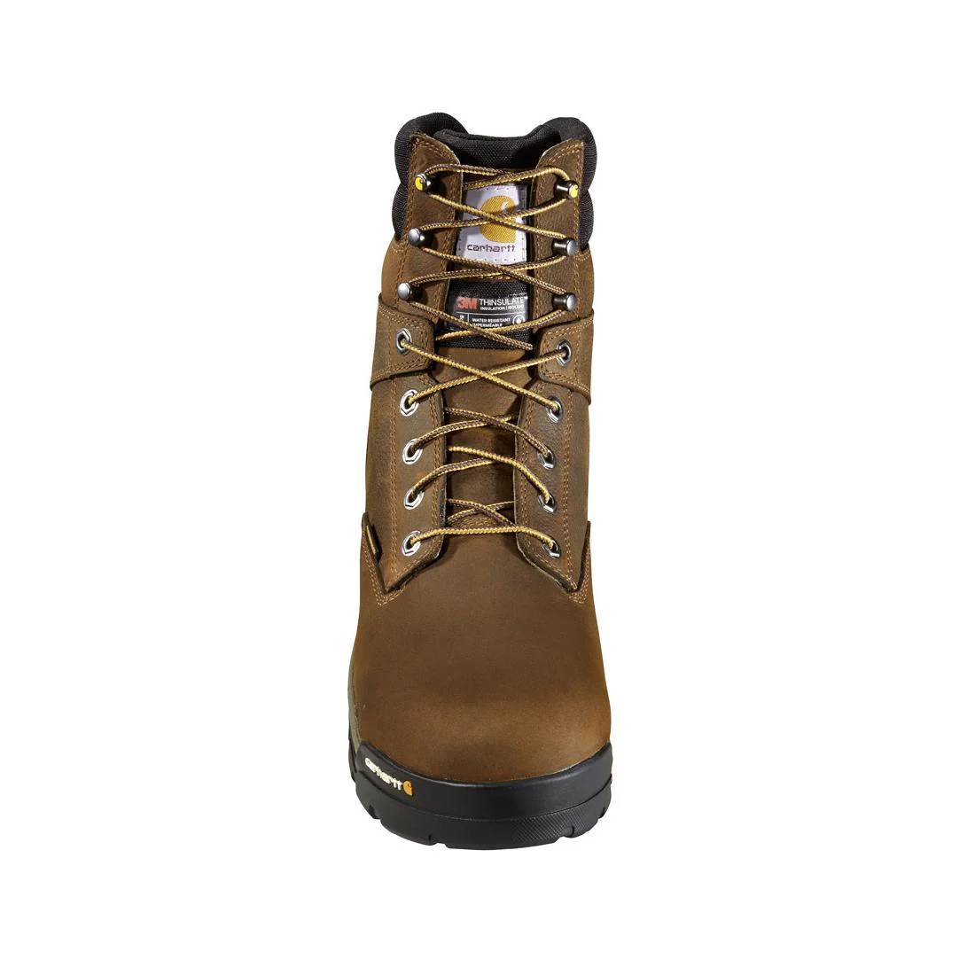 8" Ground Force Waterproof Insulated Soft Toe Boot Brown - Image 4