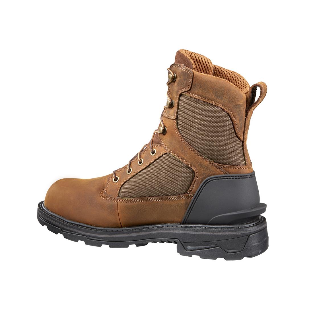 8" Ironwood Waterproof Alloy Toe Work Boot Brown - Image 7