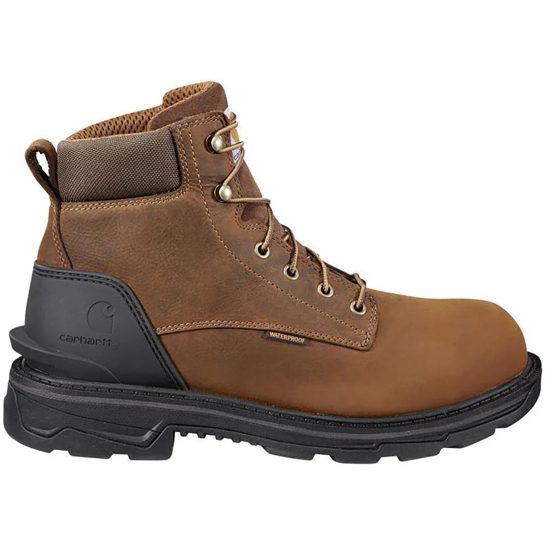 6" Ironwood Waterproof Alloy Toe Work Boot Brown