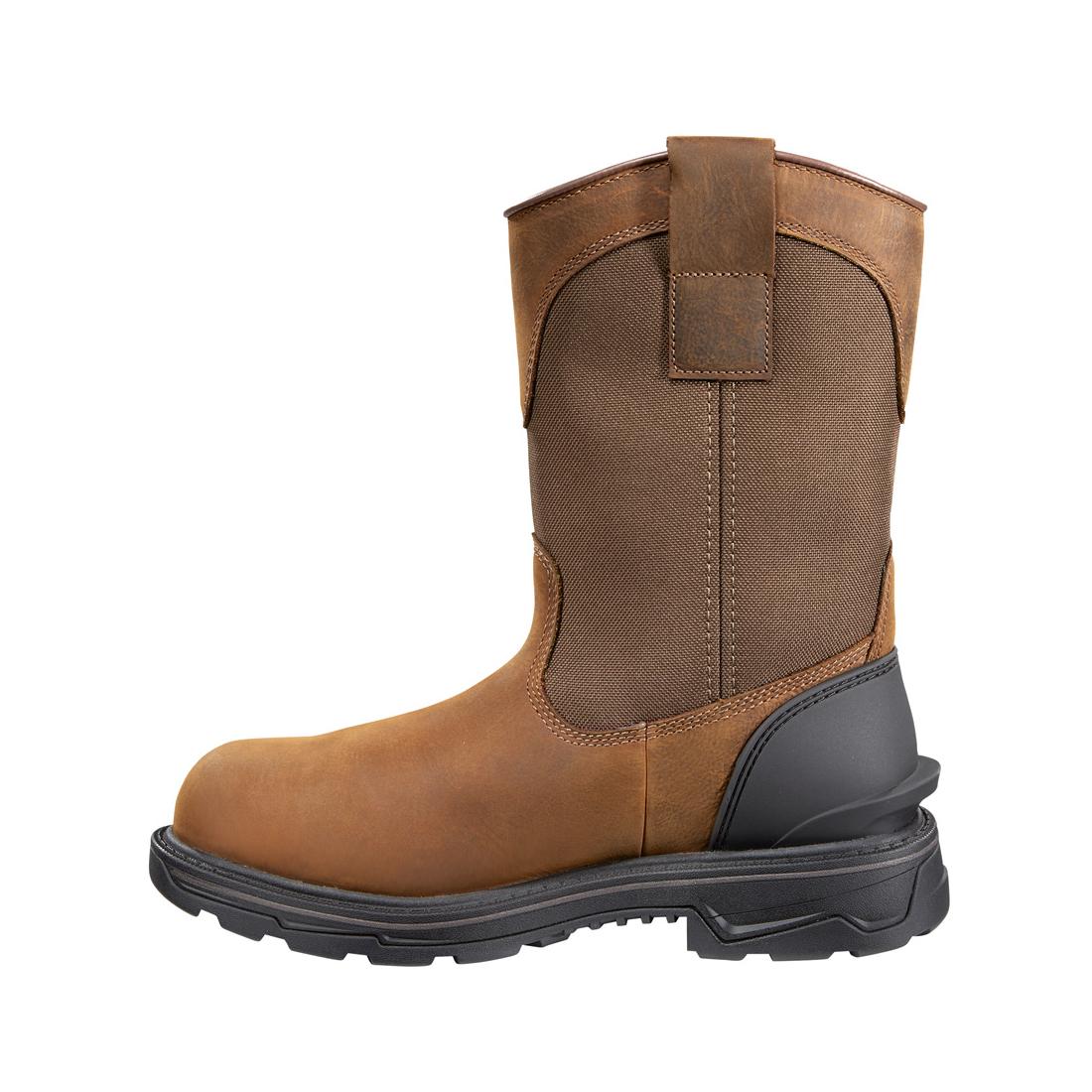11" Ironwood Soft-Toe Waterproof Wellington Pull-On Boot Brown - Image 6