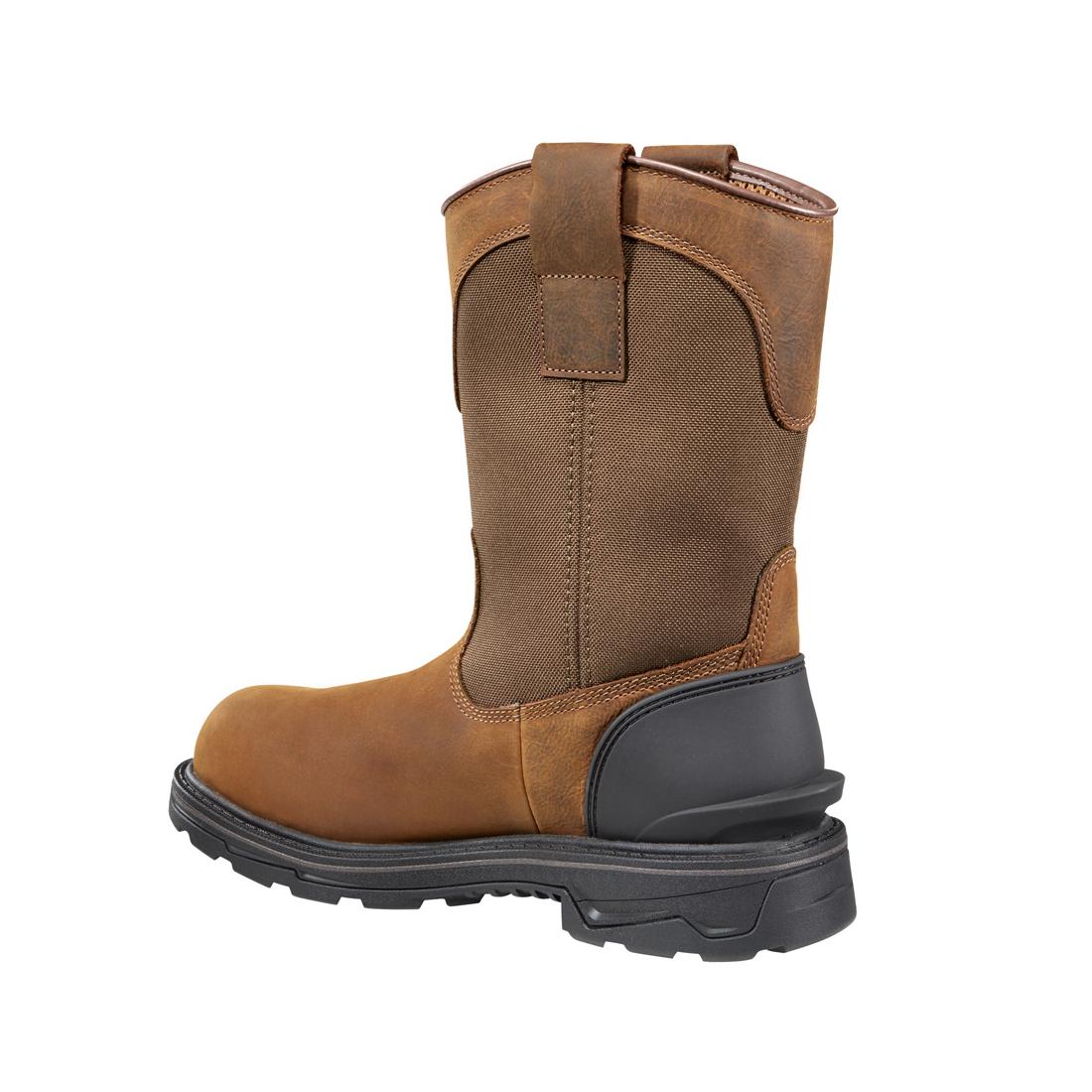 11" Ironwood Soft-Toe Waterproof Wellington Pull-On Boot Brown - Image 7