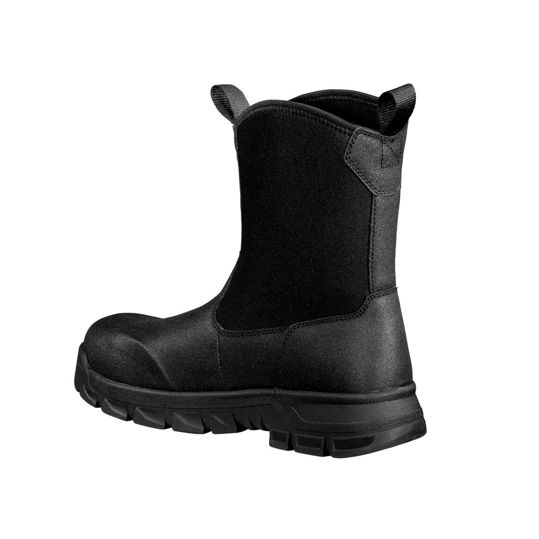 9" Kentwood Waterproof Wellington Pull-On Steel Toe Work Boot Black - Image 7