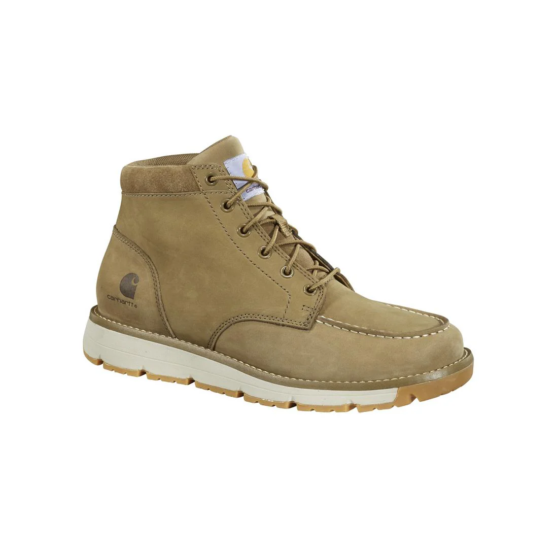 5" Millbrook Moc Toe Wedge Soft Toe Boot Coyote - Image 2