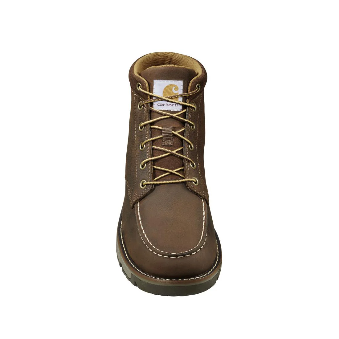 5" Millbrook Moc Wedge Steel Toe Work Boot Brown - Image 4