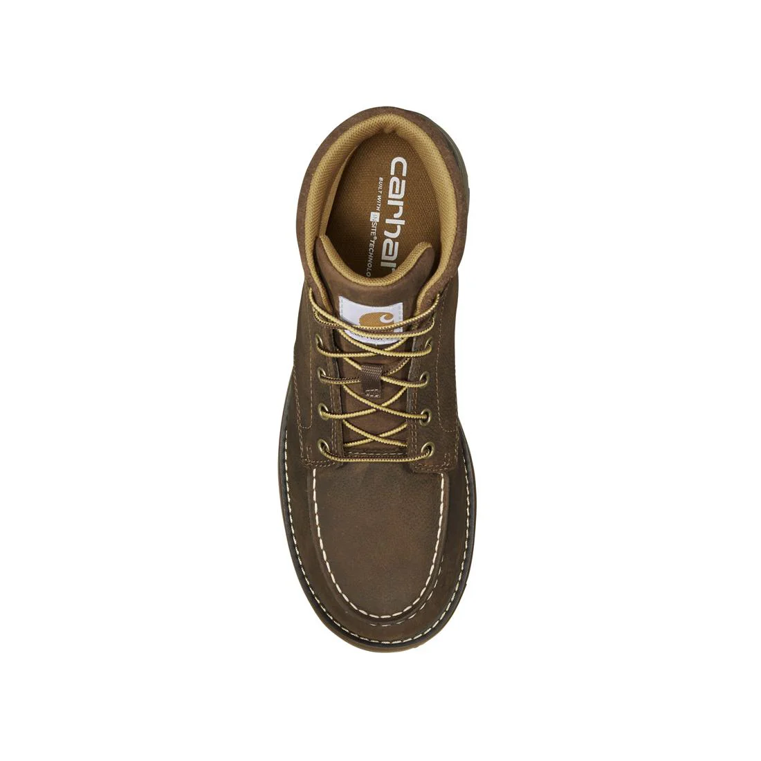 5" Millbrook Moc Wedge Steel Toe Work Boot Brown - Image 6