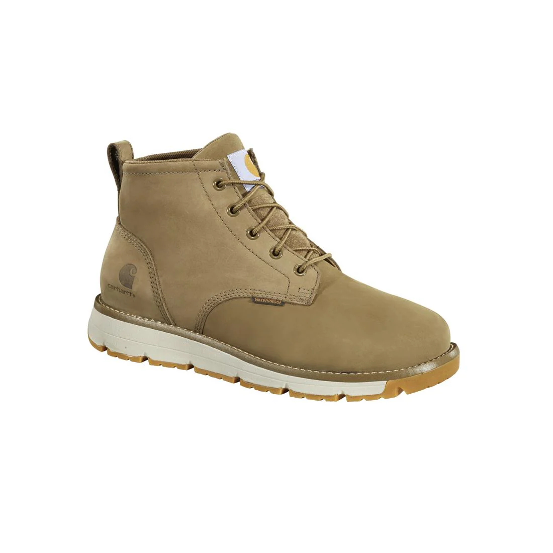 5" Millbrook Waterproof Wedge Soft Toe Boot Coyote - Image 2