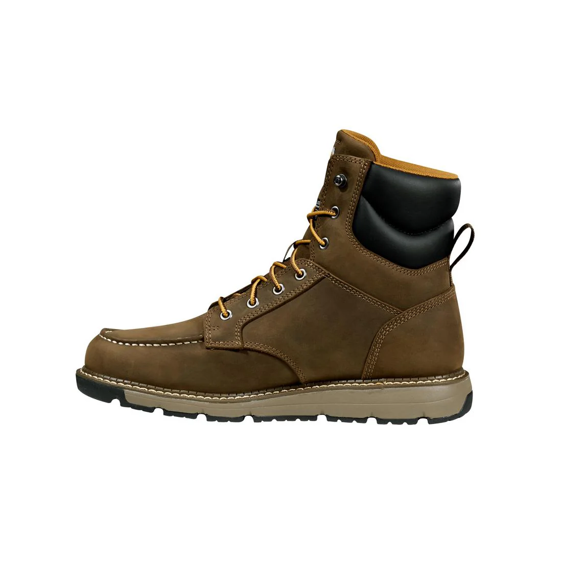 8" Millbrook Waterproof Nano Toe Work Boot Turkish Coffee - Image 6