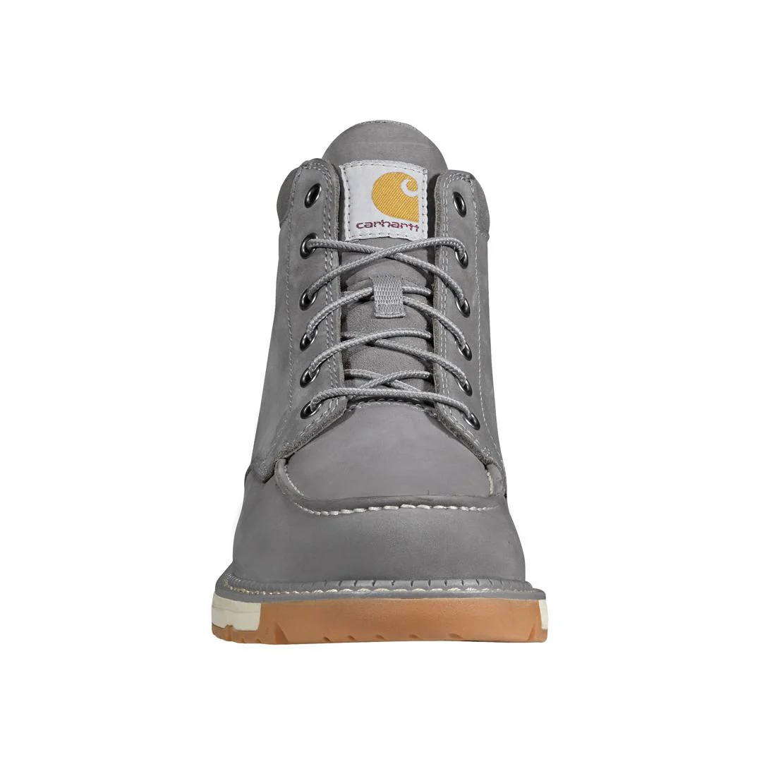5" Millbrook Moc Toe Wedge Soft Toe Boot Grey - Image 3