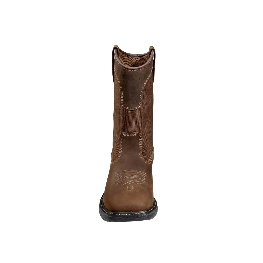 11" Montana Soft-Toe Water Resistant Square Toe Wellington Boot Brown - Image 4