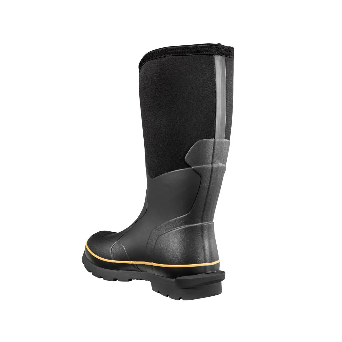 15" Mudrunner Waterproof Rubber Soft Toe Boot Black - Image 7