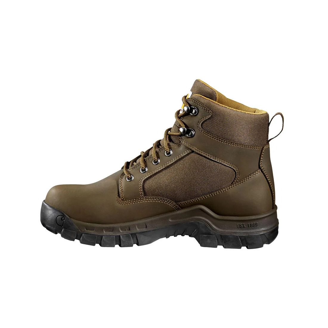 6" Rugged Flex Steel Toe Work Boot Dark Brown - Image 5