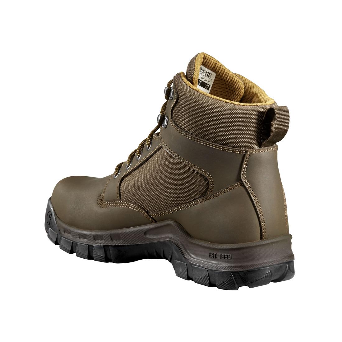 6" Rugged Flex Steel Toe Work Boot Dark Brown - Image 6