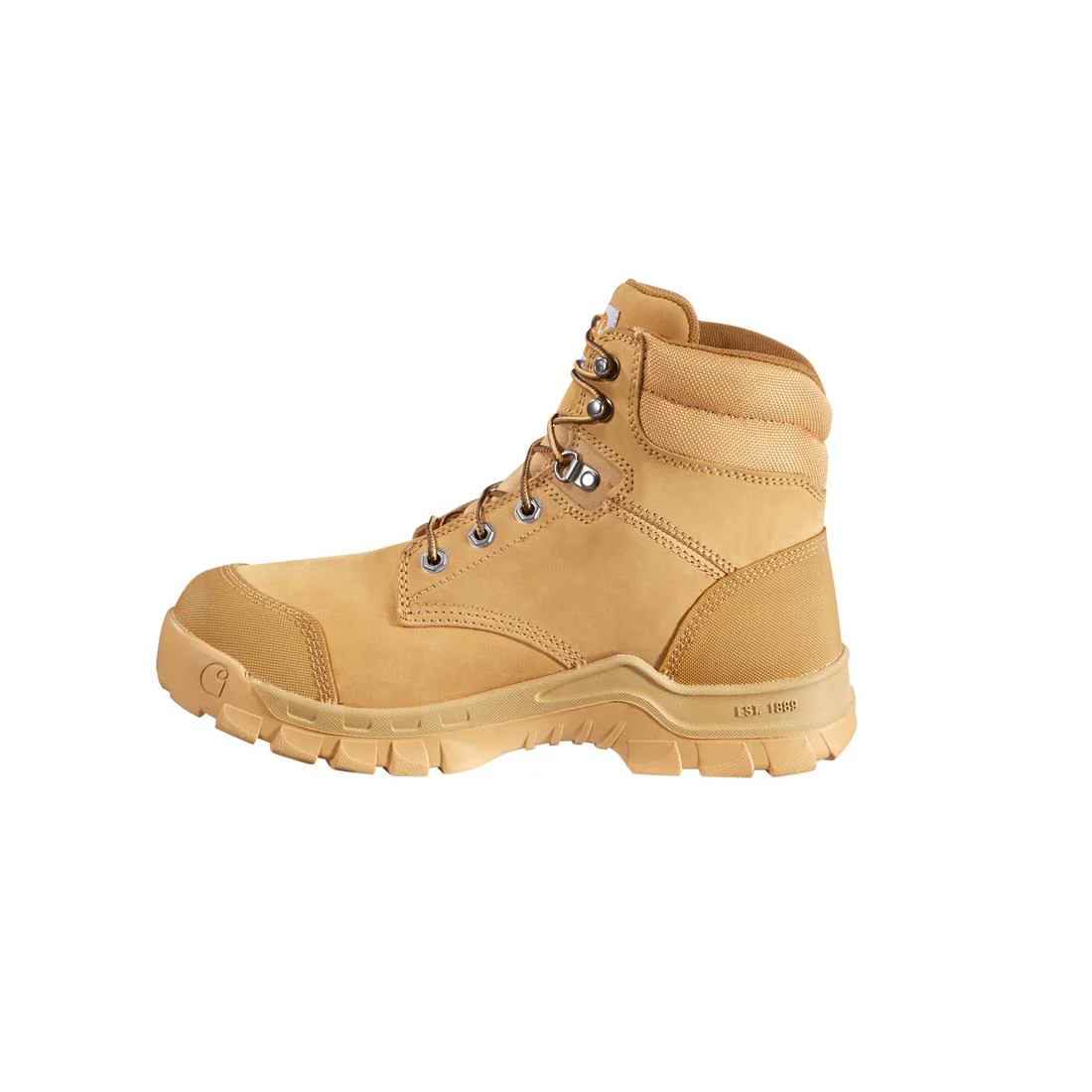 6" Rugged Flex Waterproof Composite Toe Work Work Boot Wheat - Image 6