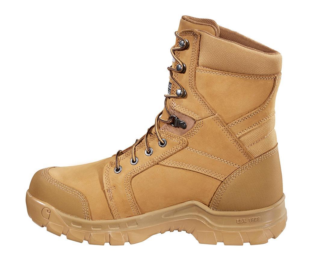 8" Rugged Flex Waterproof Insulated Soft Toe Boot Wheat - Image 6