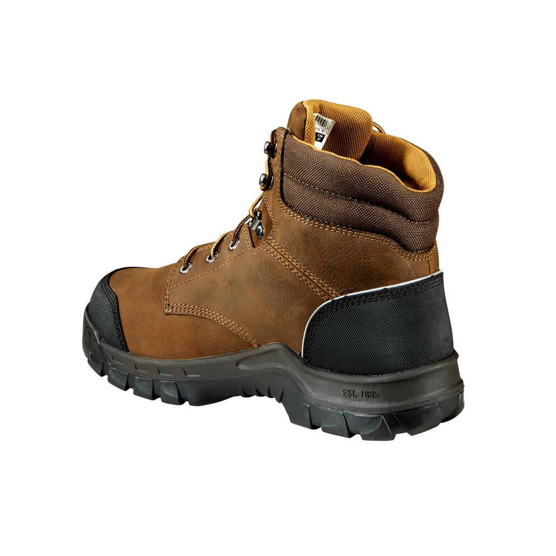 6" Rugged Flex Waterproof MG Composite Toe Work Boot Brown - Image 7