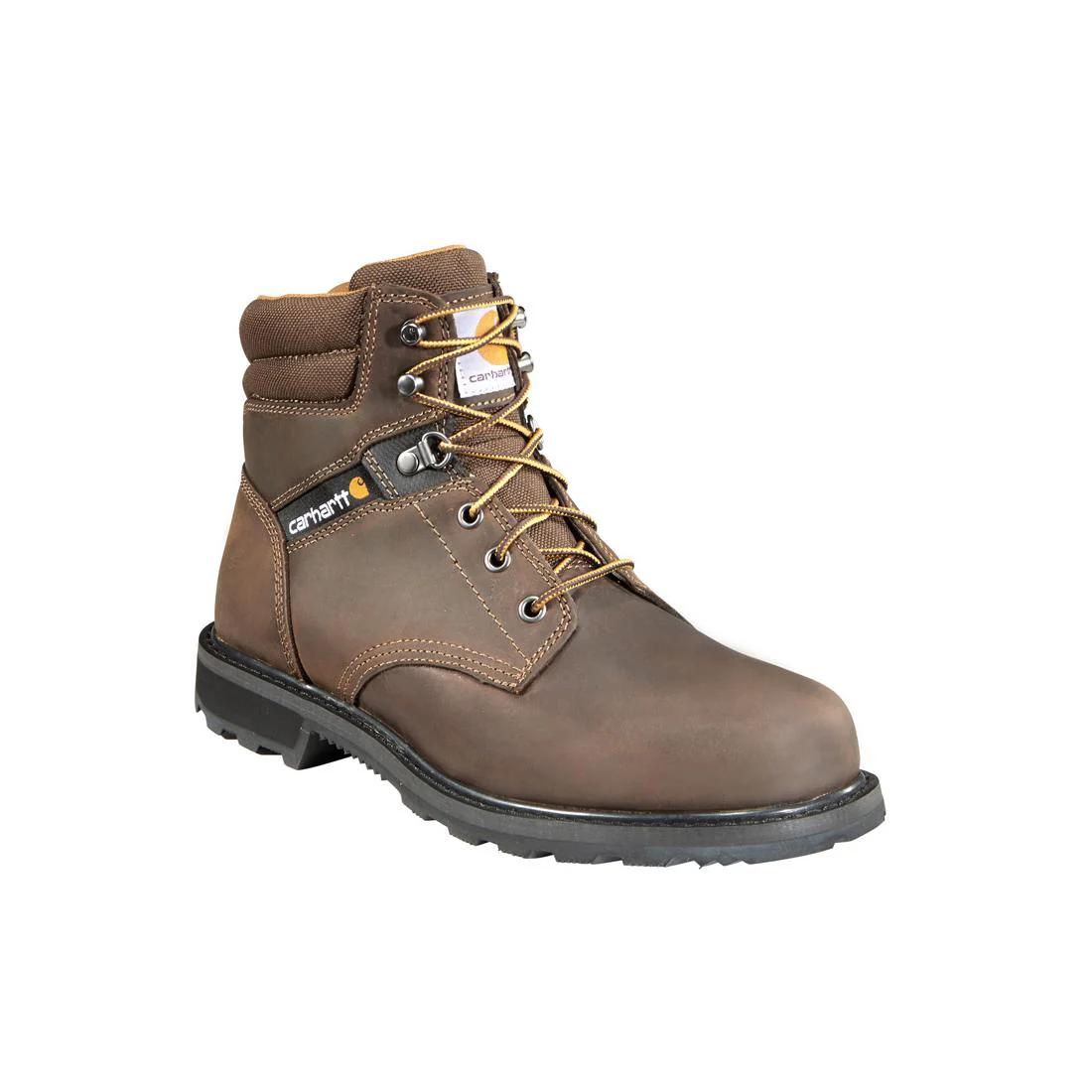 6" Traditional Welt Steel Toe Work Boot Brown - Image 2