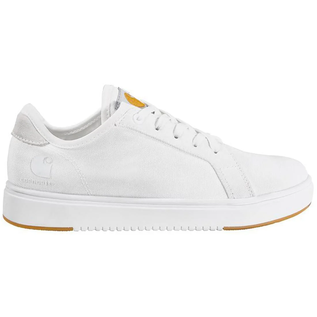 3" Women's Detroit Canvas Soft-Toe Sneaker White