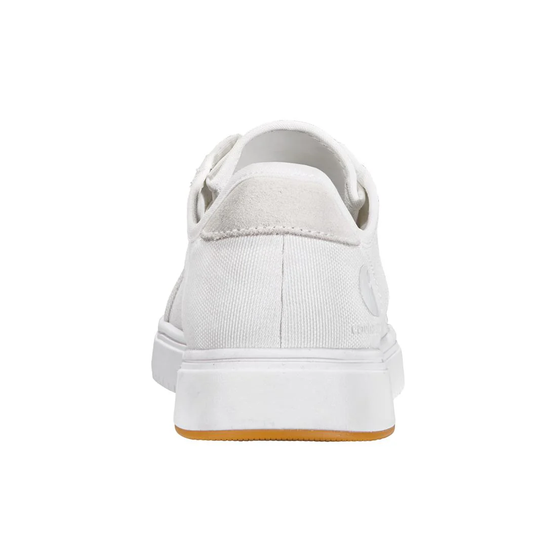 3" Women's Detroit Canvas Soft-Toe Sneaker White - Image 5
