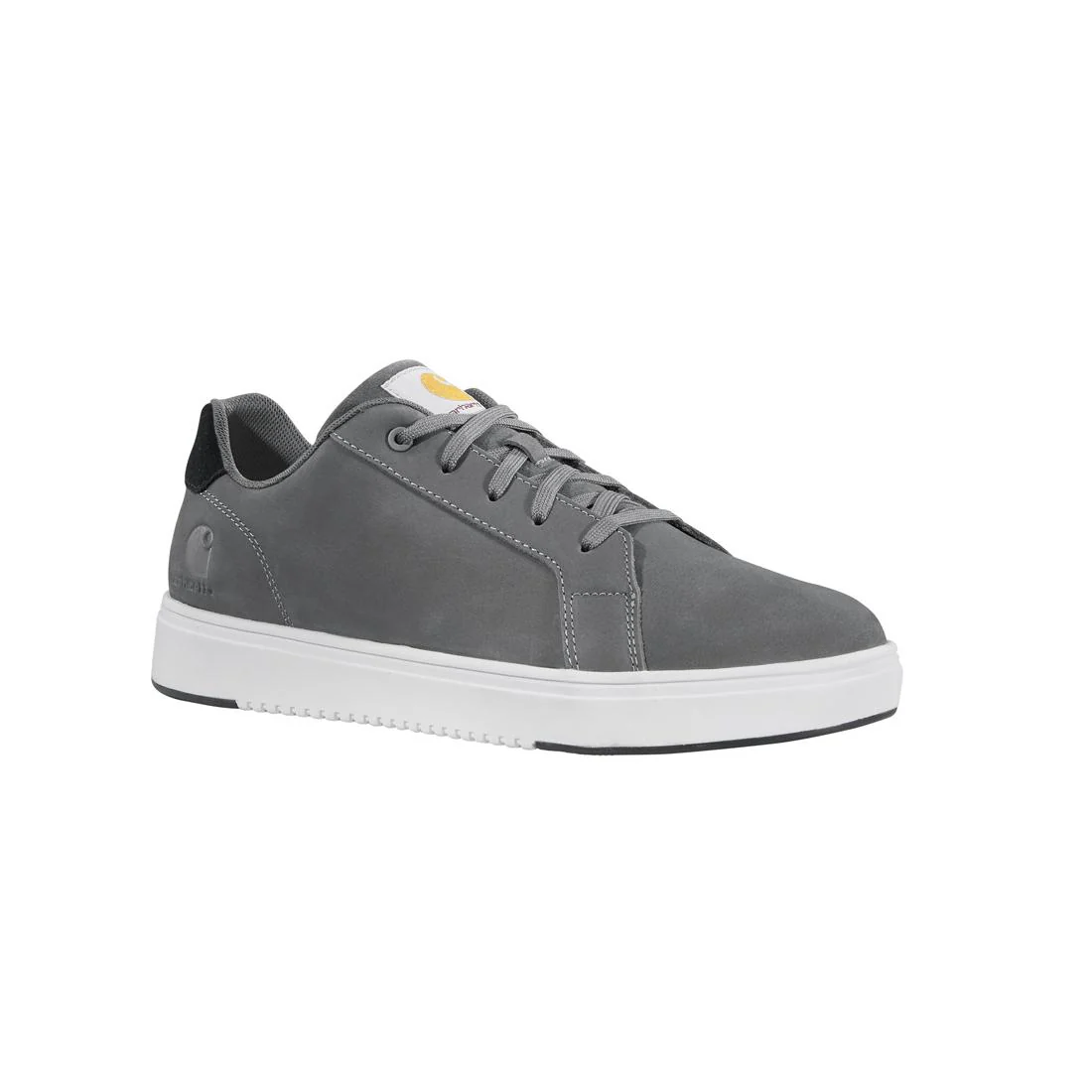 3" Women's Detroit Leather Soft-Toe Sneaker Grey - Image 2
