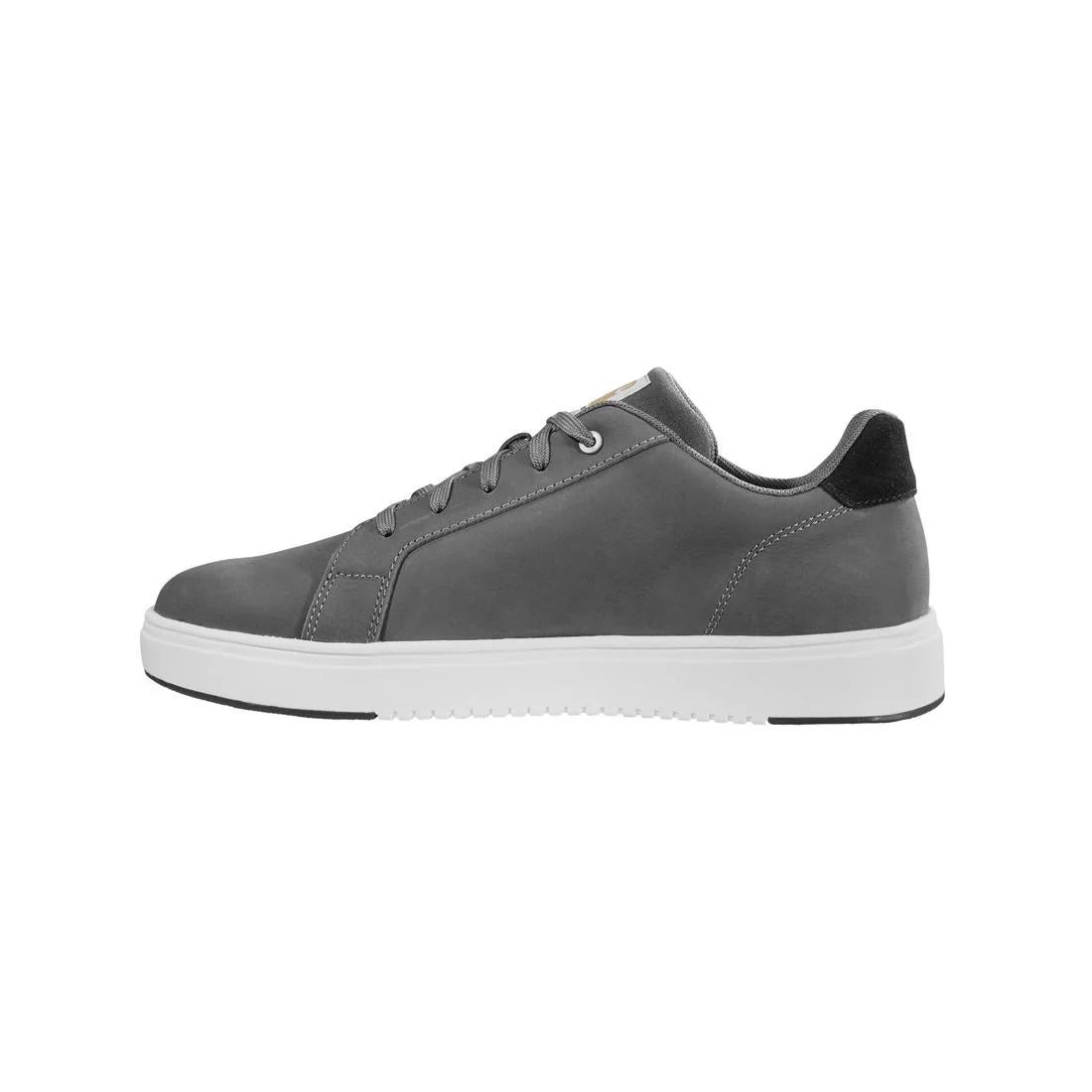 3" Women's Detroit Leather Soft-Toe Sneaker Grey - Image 6