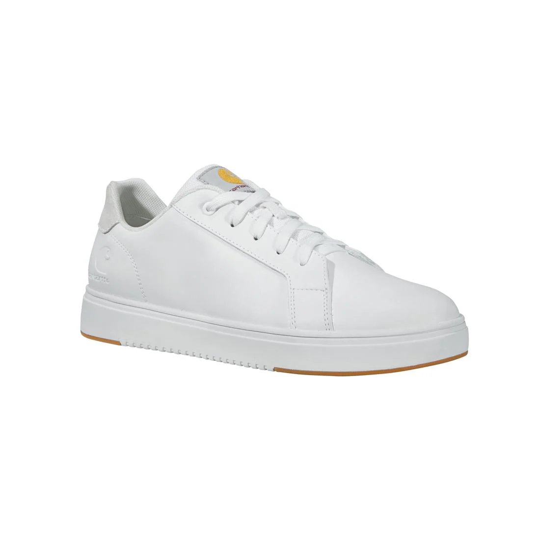 3" Women's Detroit Leather Soft-Toe Sneaker White - Image 2
