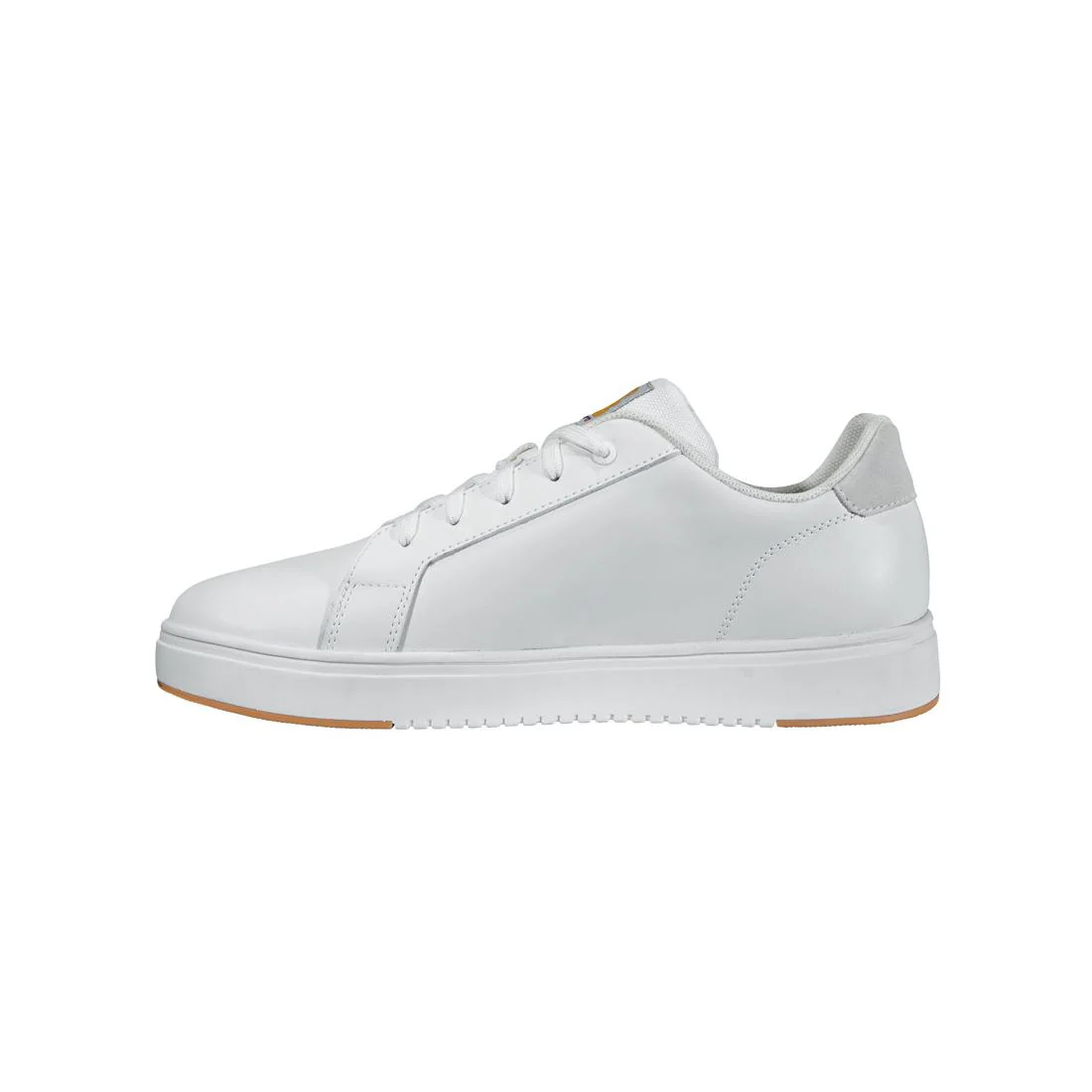 3" Women's Detroit Leather Soft-Toe Sneaker White - Image 6