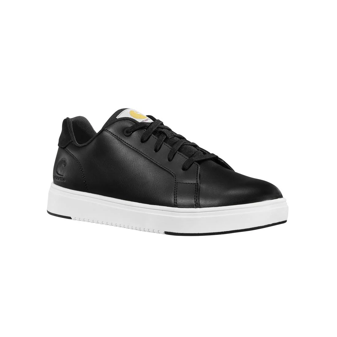 3" Women's Detroit Leather Soft-Toe Sneaker Black - Image 2
