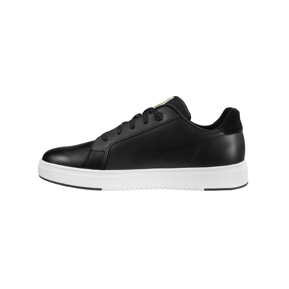 3" Women's Detroit Leather Soft-Toe Sneaker Black - Image 6