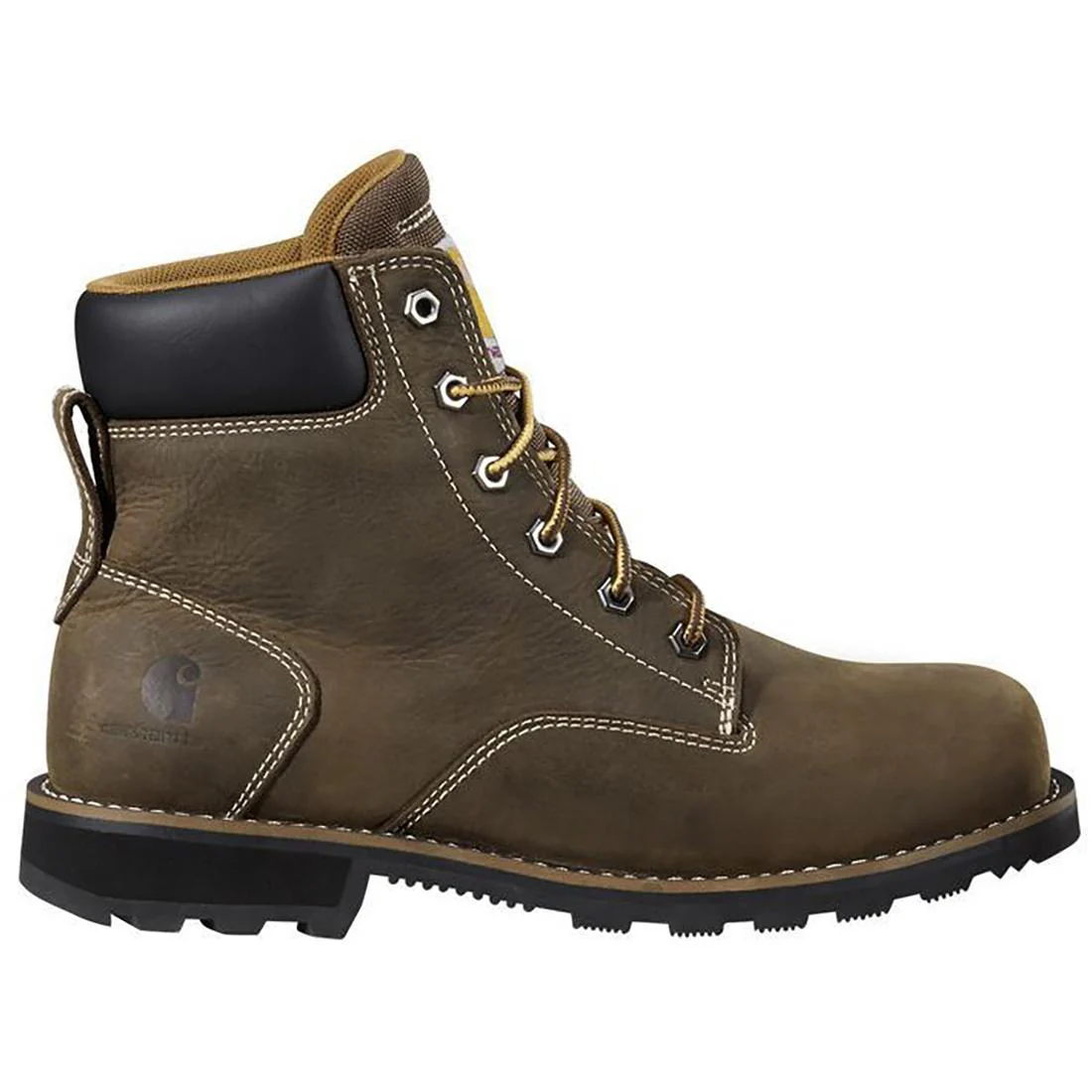 6" Frontier Women's Water Resistant Steel-Toe Boot Mossy Brown