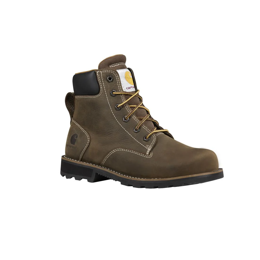 6" Frontier Women's Water Resistant Steel-Toe Boot Mossy Brown - Image 2