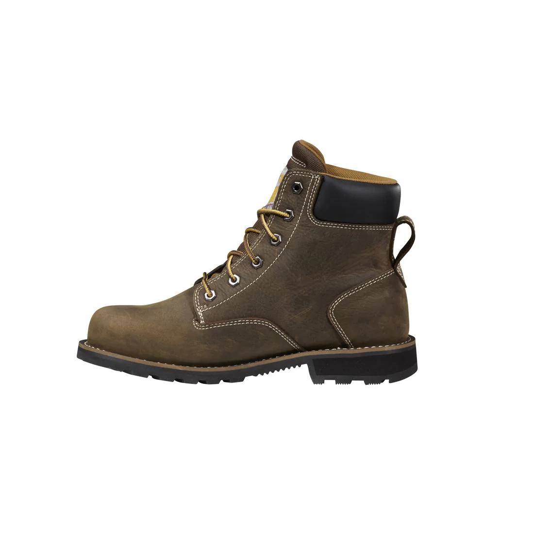 6" Frontier Women's Water Resistant Steel-Toe Boot Mossy Brown - Image 6