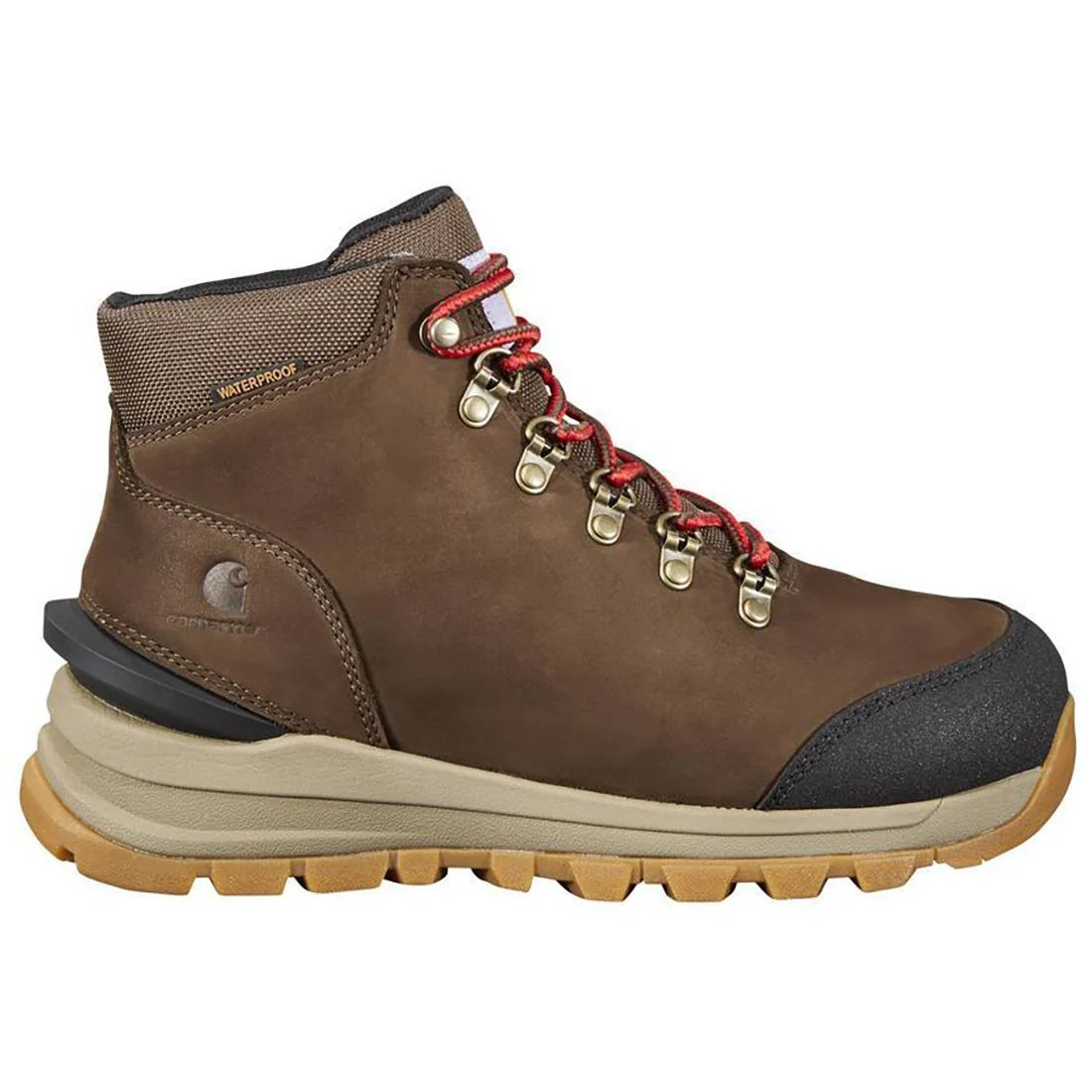 5" Women's Gilmore Waterproof Soft Toe Boot Dark Brown