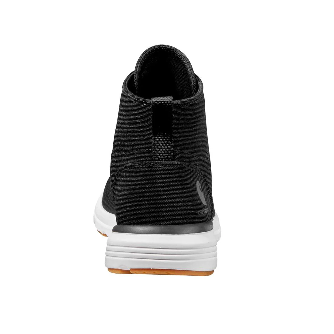 5" Women's Haslett Moc Toe Canvas Soft-Toe Chukka Black - Image 5
